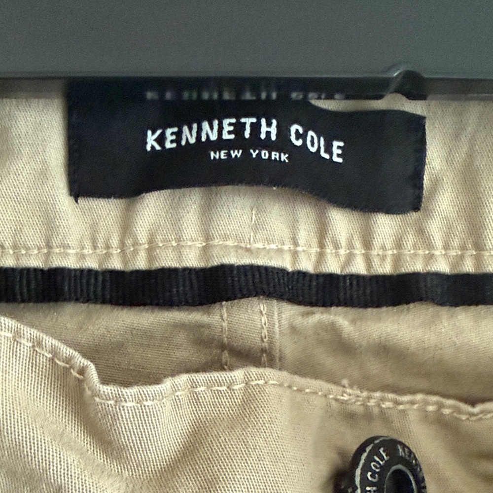 Kenneth Cole Men's Beige Chinos - Picture 2 of 5
